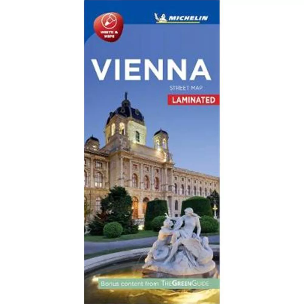 Vienna- Michelin City Map Laminated 9216